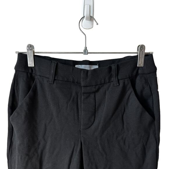 Wit & Wisdom New Women's Cropped Trouser Pants Black Size 2 Minimalist Classic - Picture 3 of 9